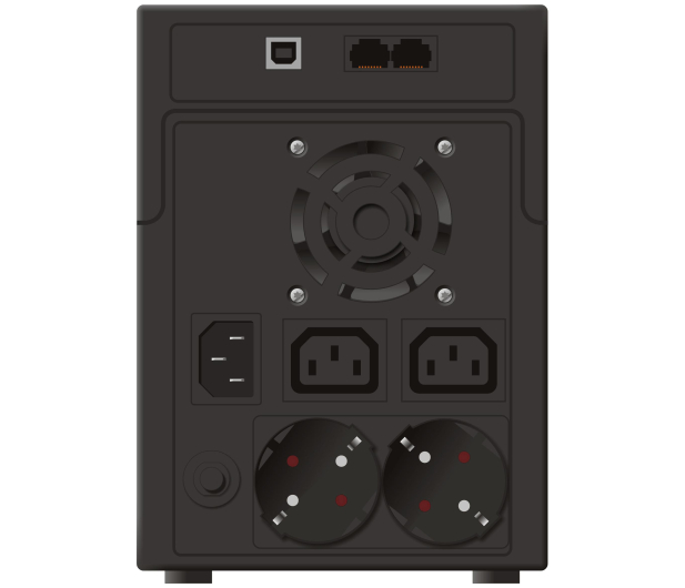 Power Walker LINE-INTERACTIVE (2200VA/1200W, 2xSchuko/IEC, AVR) - 323002 - zdjęcie 2